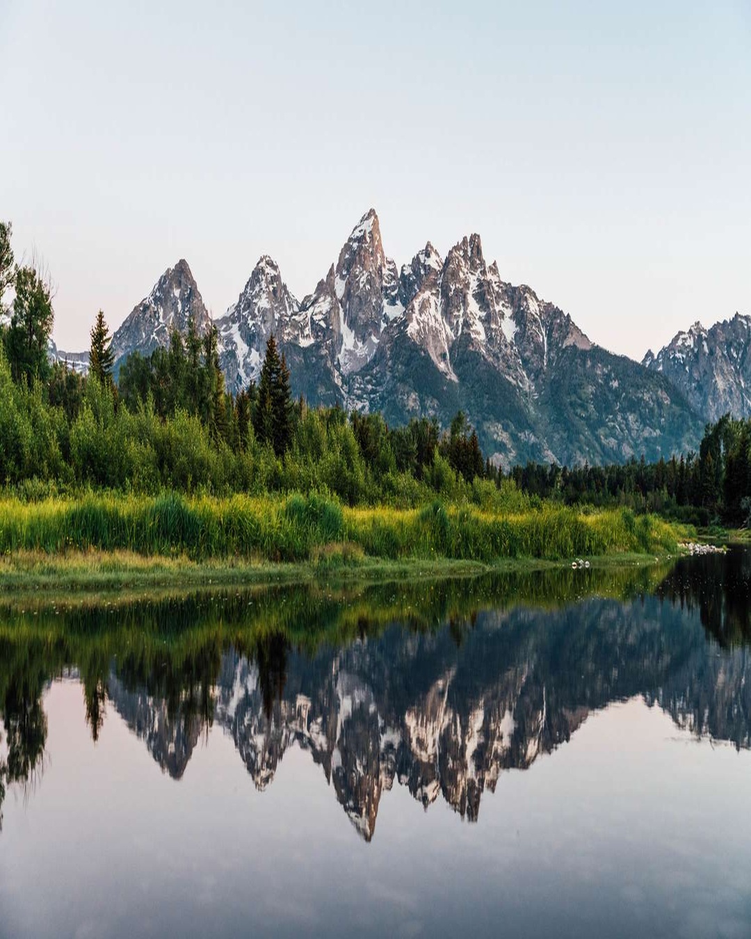 Scenic mountain view